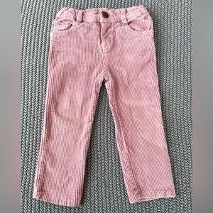 Kate Quinn Kids Pink Corduroy Pants